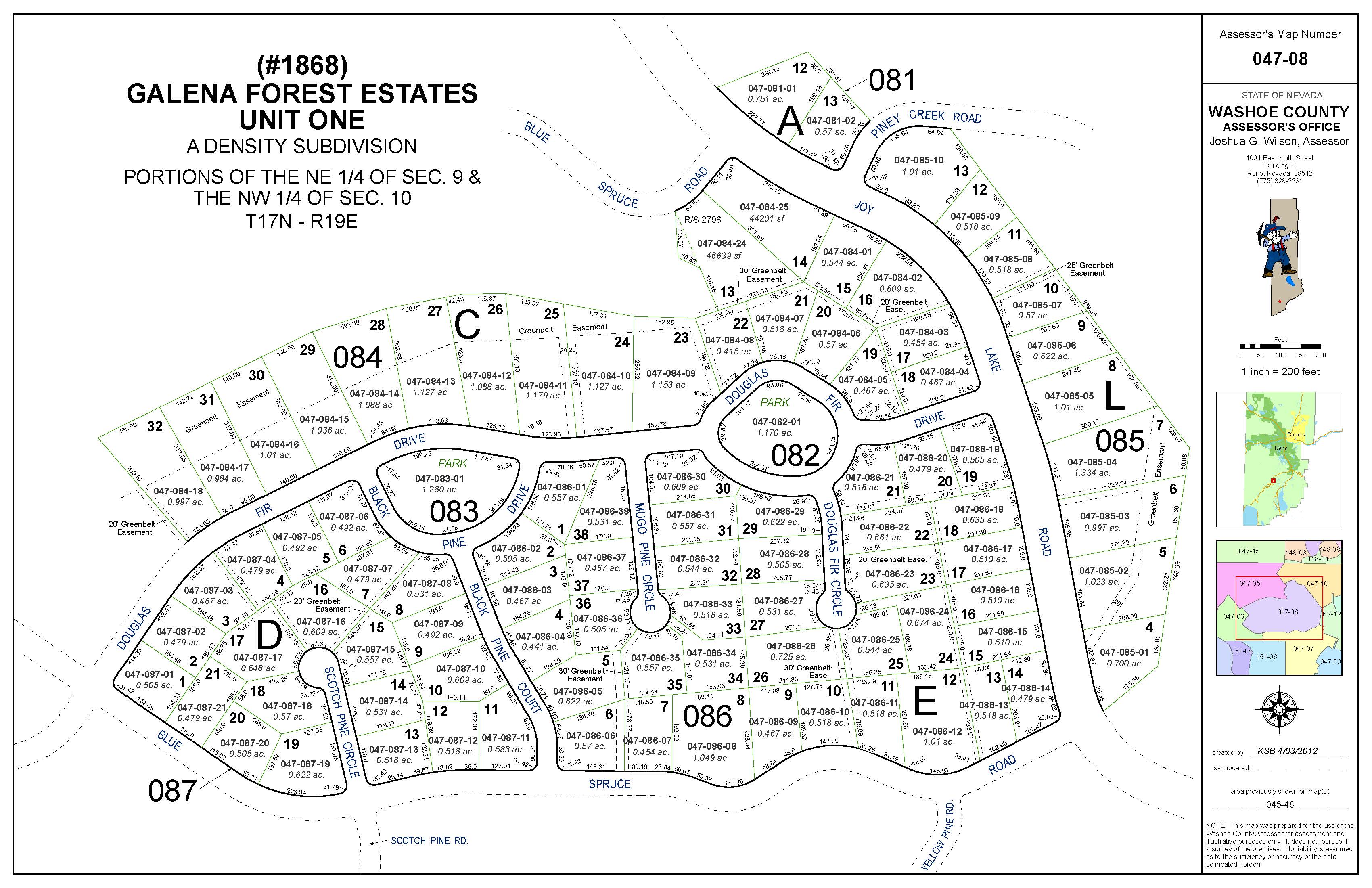 Davis County Assessor Parcel Map. 