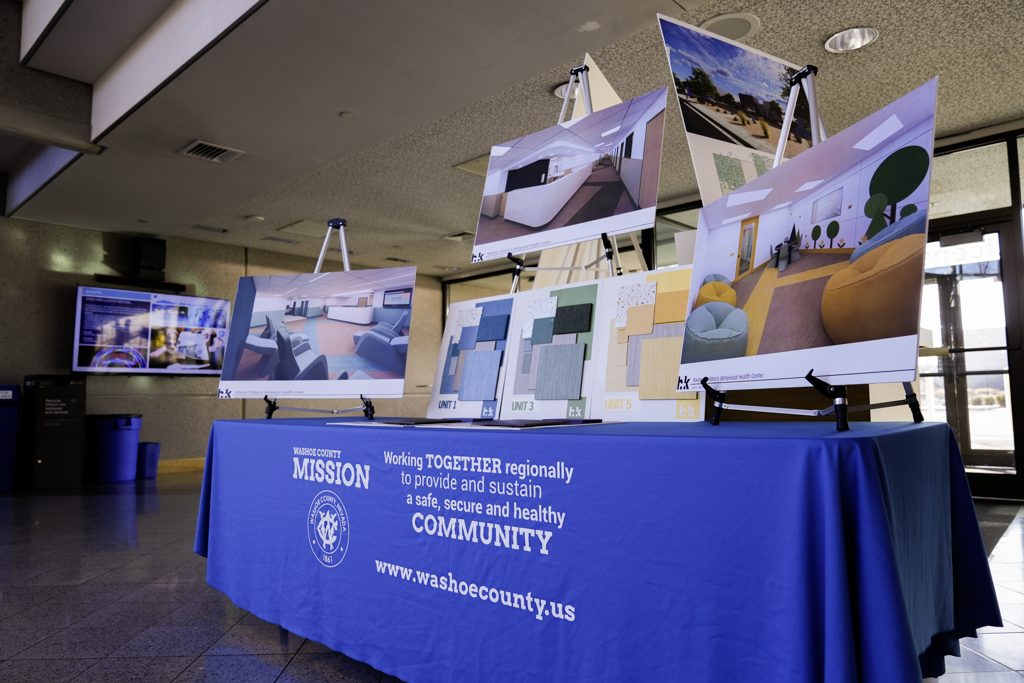 Behavioral Health Center renderings on display