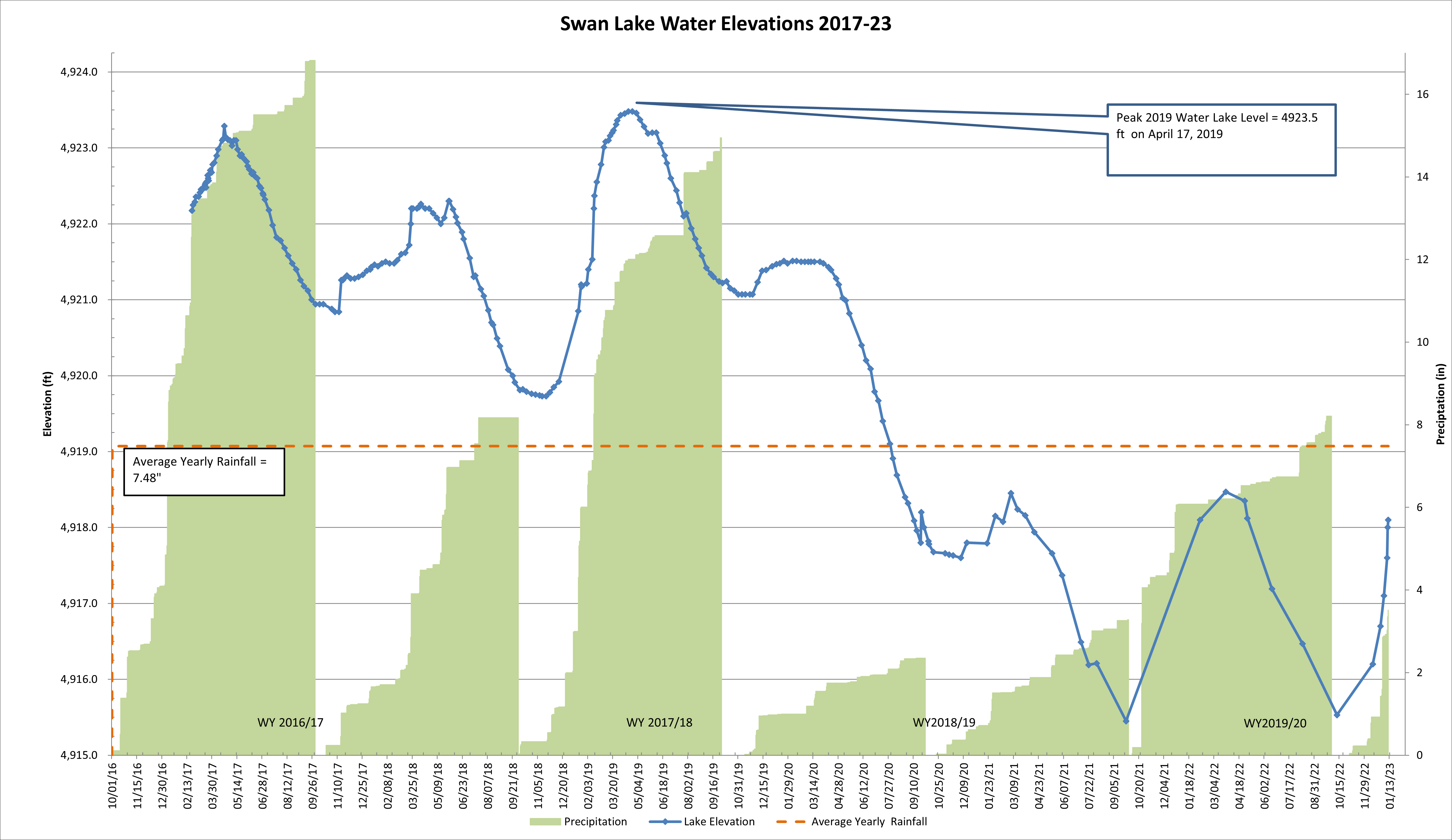 Swan Lake Real-Time Tracking