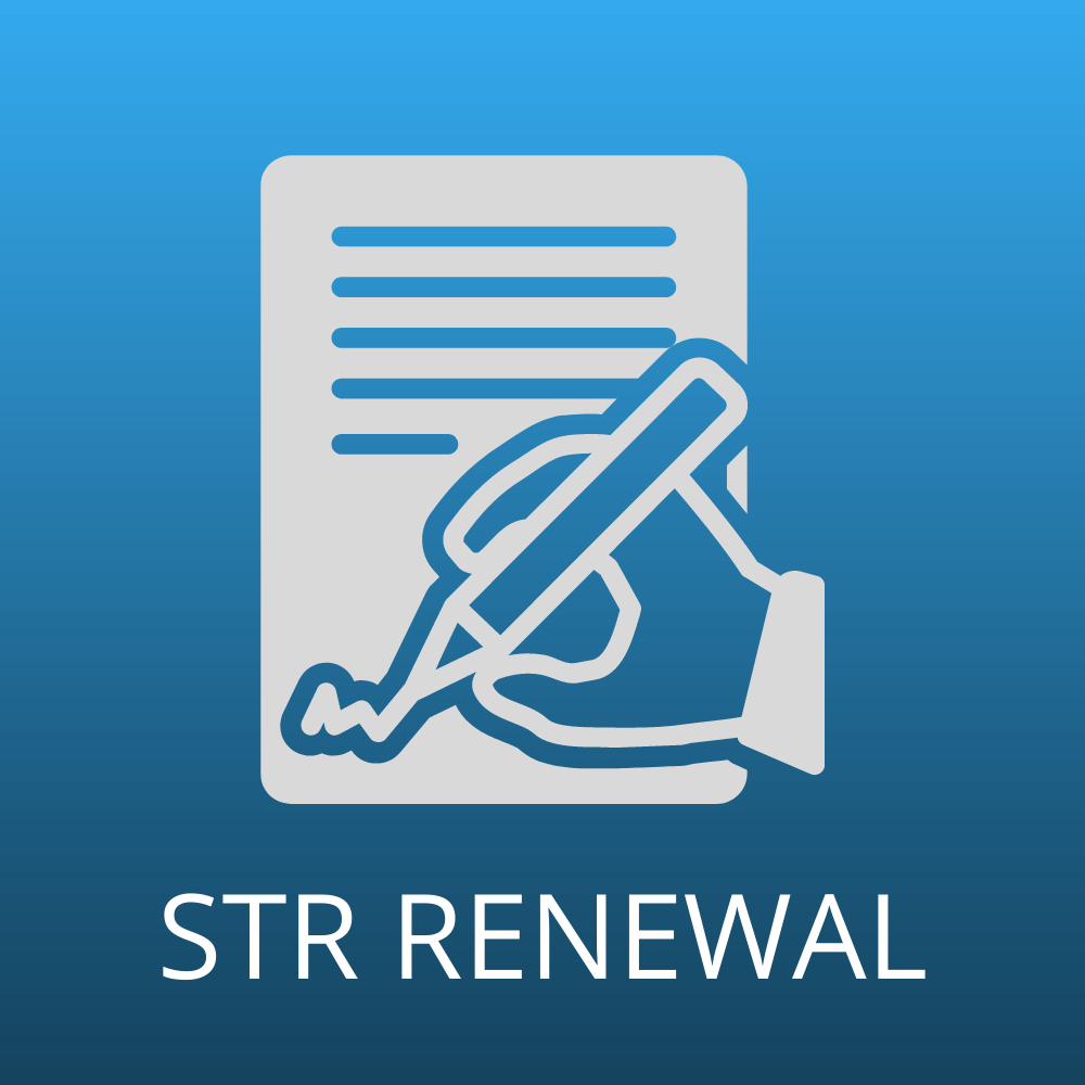 STR Renewal Application 