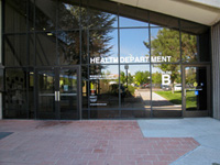 The Washoe County Health District, located at 1001 East Ninth Street, Building B, Reno, Nevada.