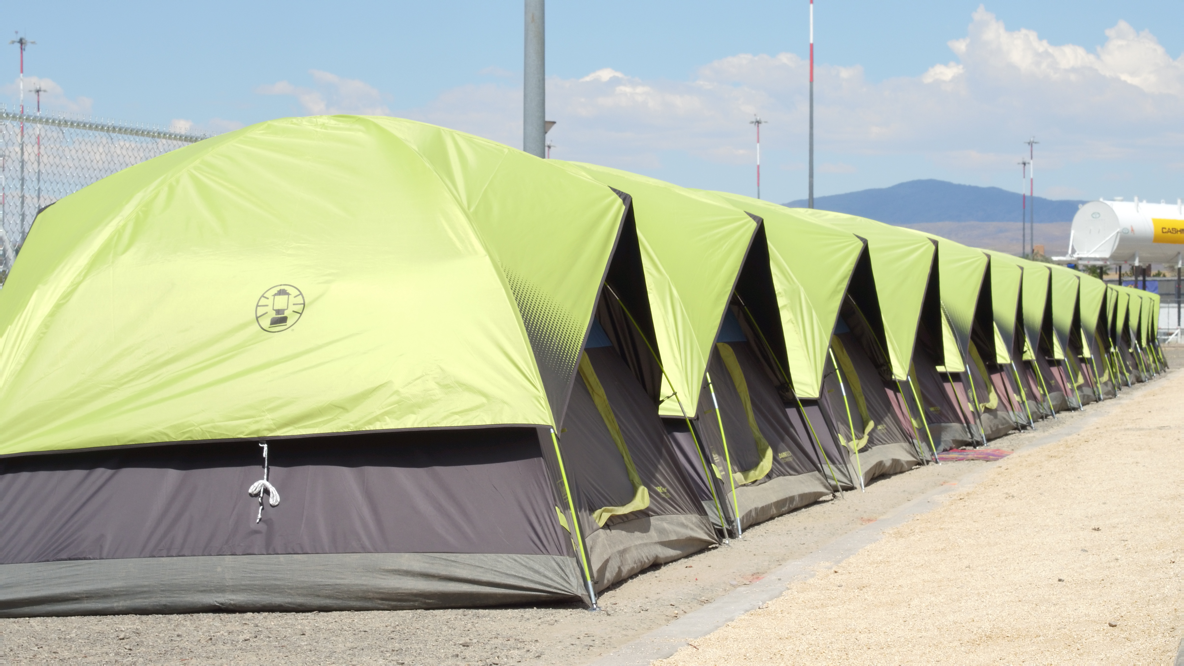 Initial Temporary Tents