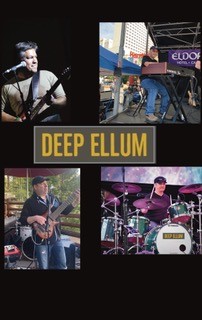 Multi picture image of the members of Deep Ellum playing their instruments