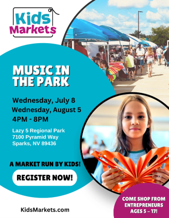 Flyer for Kids Market
