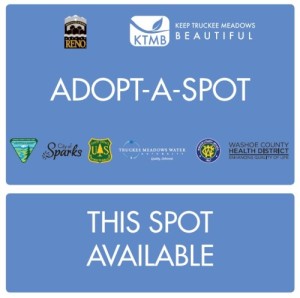  adopt-a-spot sign