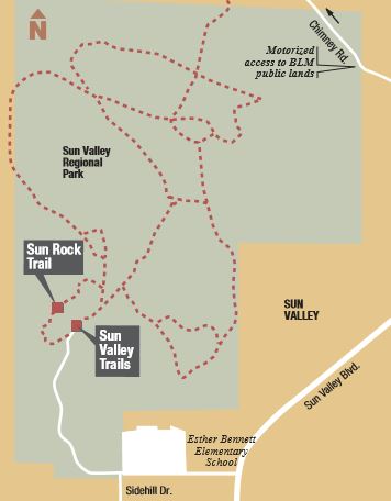Sun ValleyTrails Map