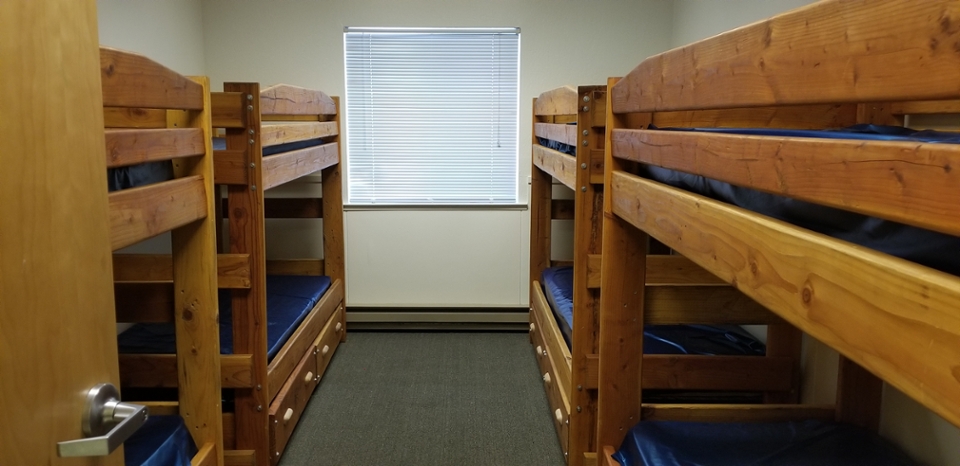 Camp We-Ch-Me Lodge Bunk Rooms