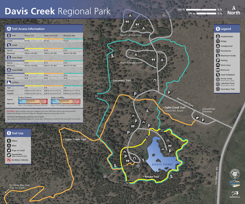 Davis Trail Map Image