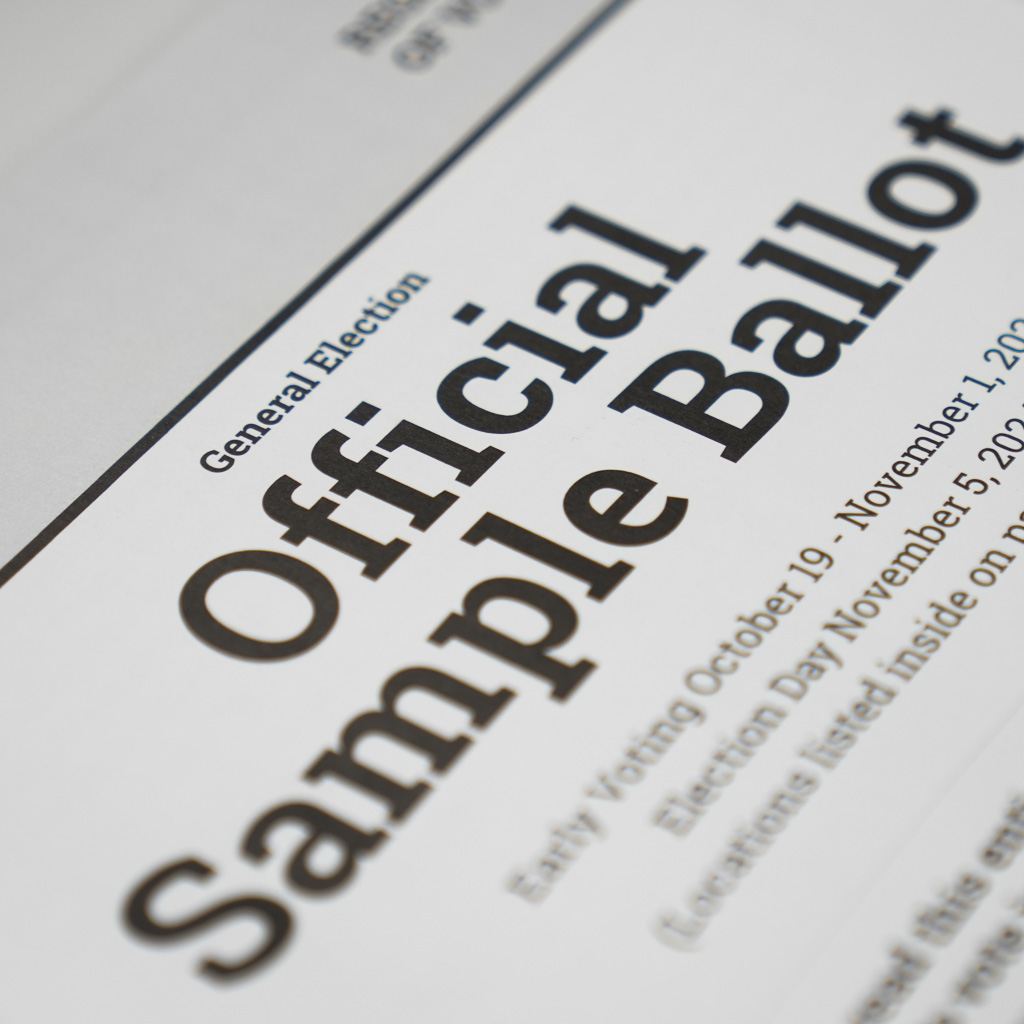 Preview and read your Sample Ballot to prepare for voting